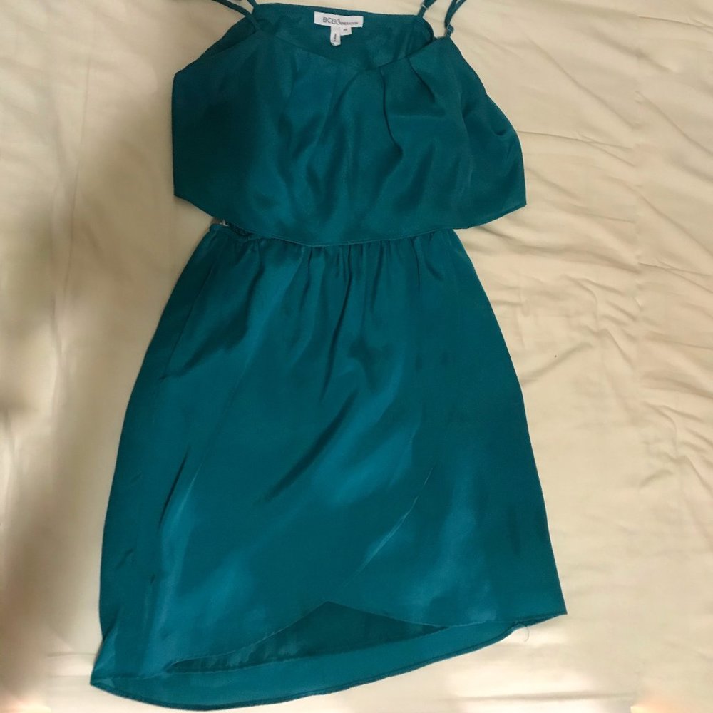 Teal/Emerald Green Dress (BCBGeneration)